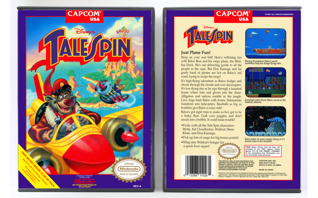 Gaming Relics - Nintendo NES - Tale Spin